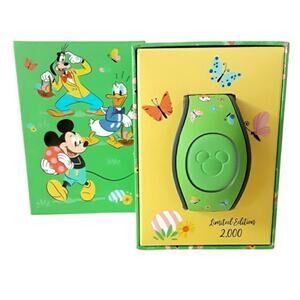 Disney Parks Happy Easter Mickey Mouse MagicBand 2 Easter Egg Hunt Green NWT